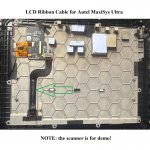 LCD Ribbon Cable for Autel MaxiSys Ultra Scanner